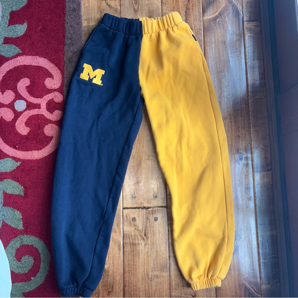 hype and vice University of Michigan Color-Block Sweats